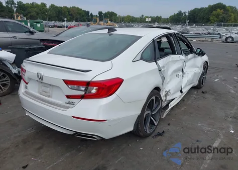 2022 Honda Accord Sport 2.0T z USA, uszkodzony, nr VIN 1HGCV2F38NA019300